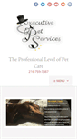 Mobile Screenshot of executive-pet-services.com